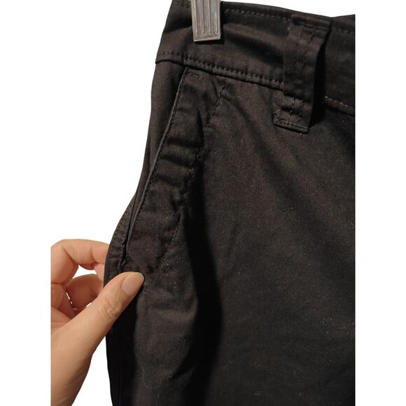 Old Navy Cotton Hi Rise OG Classic Chino pants in Black Size Medium - Picture 8 of 9
